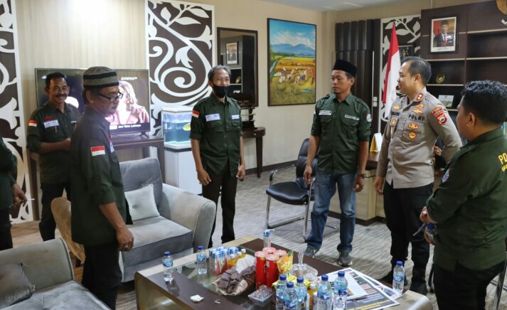 Kapolres Luwu dan IWO Luwu Menggelar Pertemuan