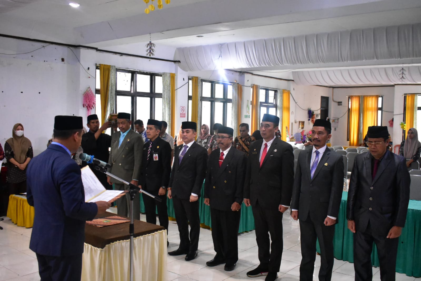 Bupati Takalar kukuhkan 8 kepala OPD hasil perubahan nomenklatur, berikut daftarnya !