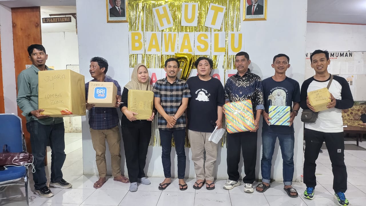 Rayakan HUT ke-7 Bawaslu Kabupaten/Kota, Bawaslu Takalar Gelar Aneka Lomba Kreatif